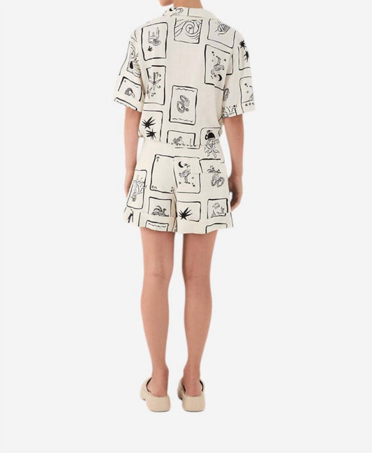 Dress To - Iara Print Bermuda Shorts