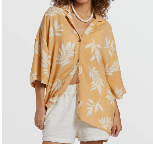 Billabong - Beach Side Oversized Short Sleeve Shirt