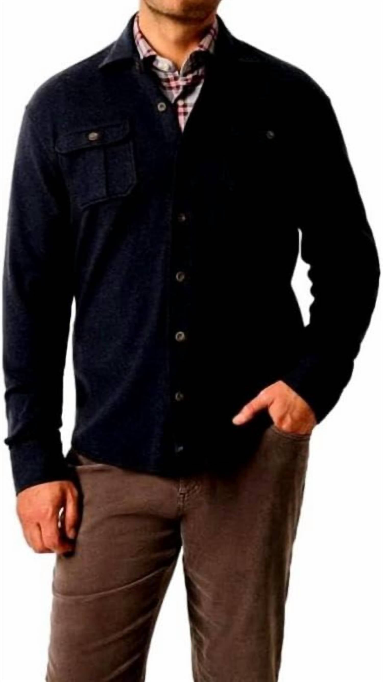 Johnnie-O - Briggs Stretch Flannel Lodge Shirt