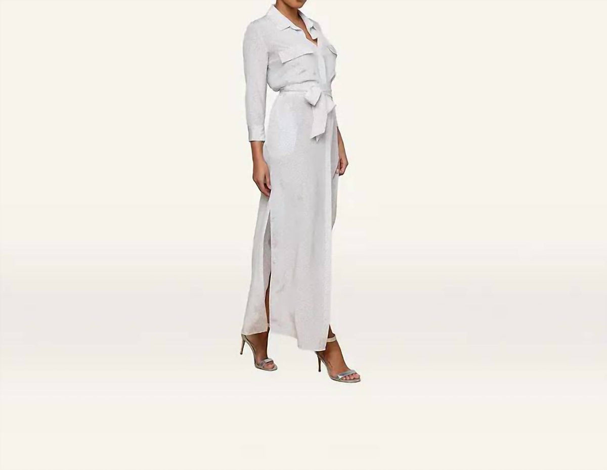 L'Agence - Cameron Silk Shirt Dress