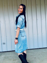 Hidden - Pixie Denim Dress