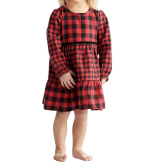 Mudpie - Girl's Alpine Buffalo Dress