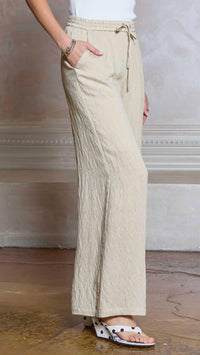 Current Air - Crinkle Textured Pants