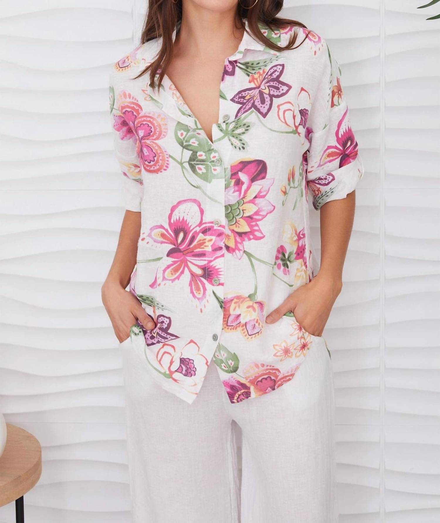 Milio Milano - Tropical Linen Shirt