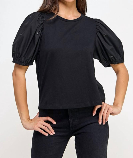 Ellison - Brenna Puff Sleeve Sweater