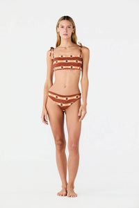 Juan De Dios - Sunset Waves Reversible Bikini Bottom