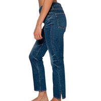 Askk Ny - Mid Rise Straight Leg Jean