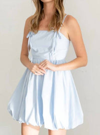 Heyson - Bubble Hem Mini Dress