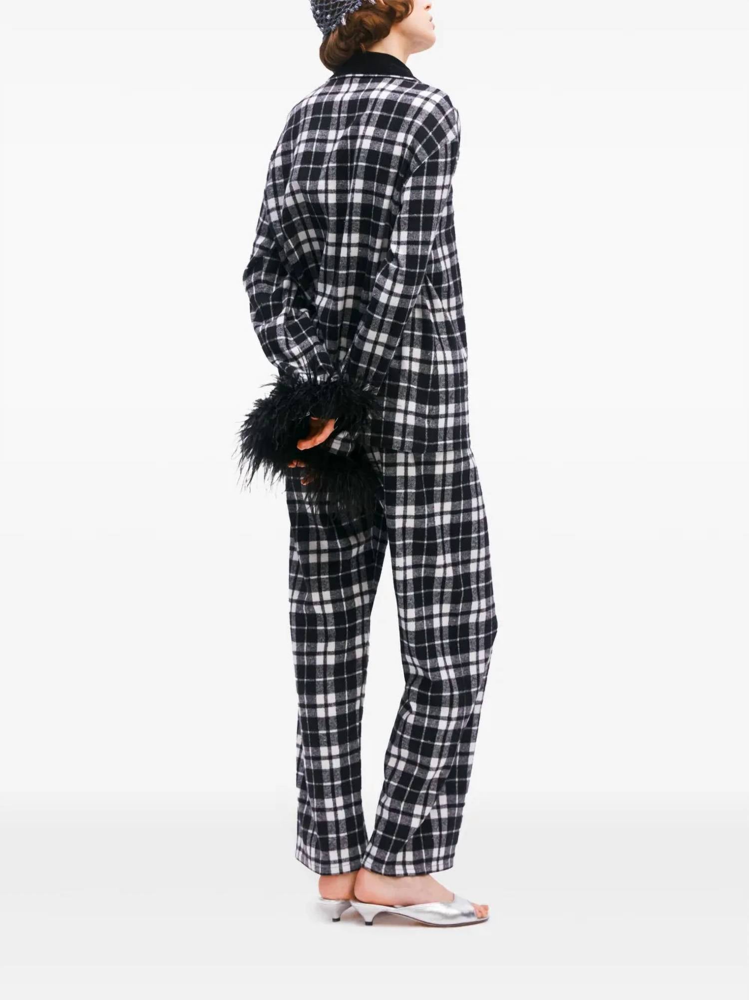 Sleeper - Checked Flannel Pajama Set