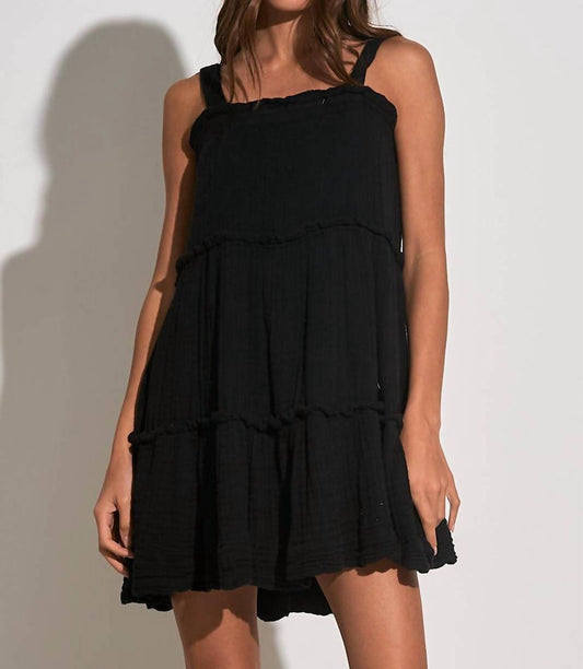 TIERED MINI DRESS