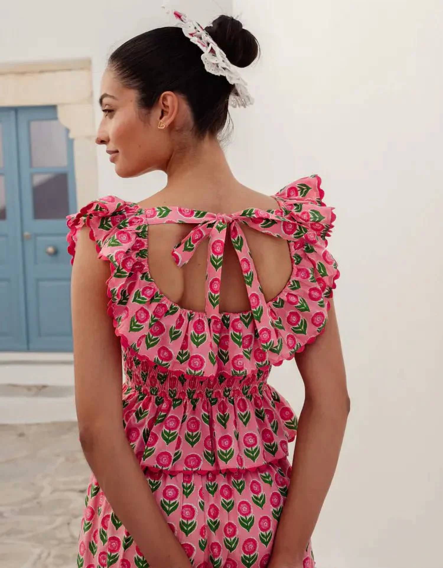 Pink City Prints - Susie Top