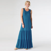Coco + Carmen - Janie Solid Tiered Maxi Dress
