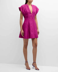 Derek Lam 10 Crosby - Christina Short Sleeve Mini Dress