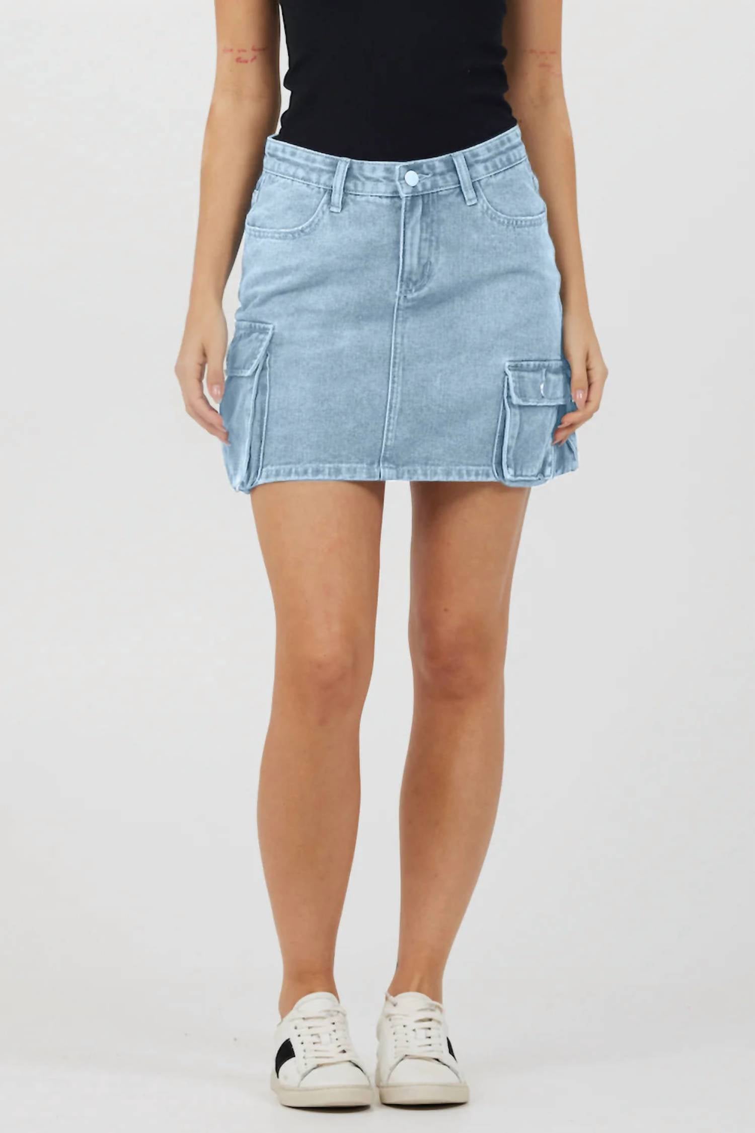 Vintage Havana - Cargo Skirt