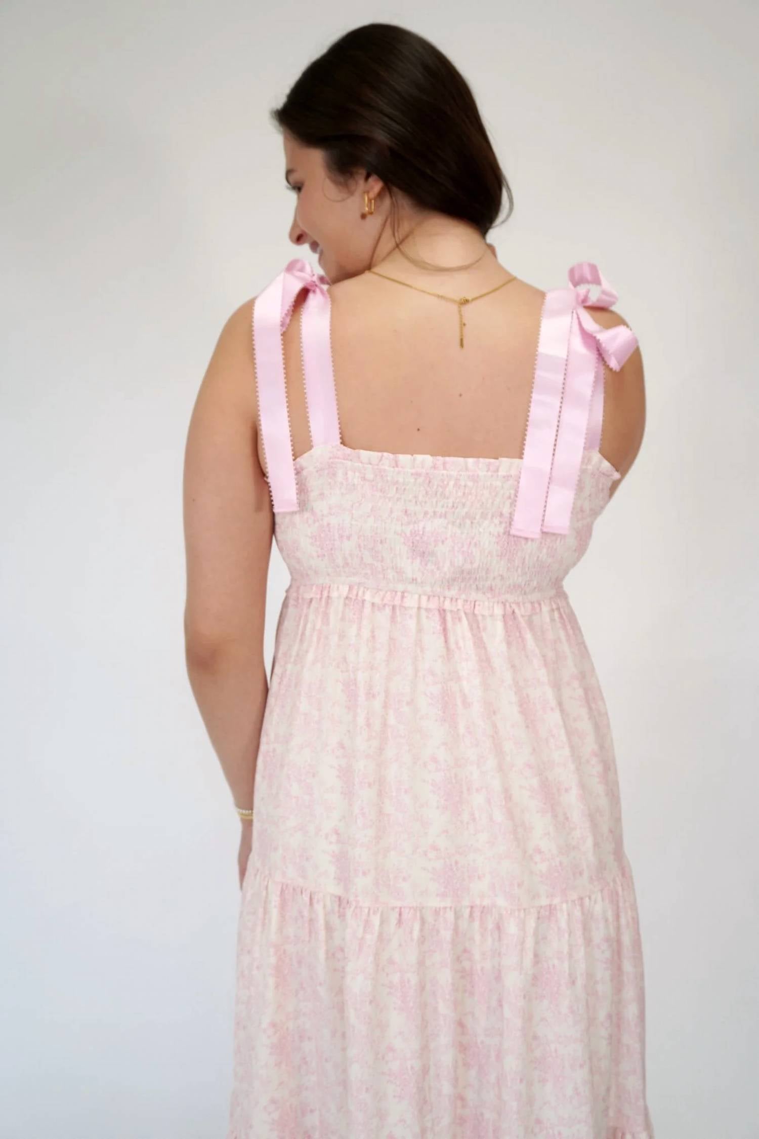 J.Nna - Floral Tiered Maxi Dress
