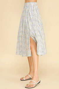 Pinch - Geometric Cotton Skirt