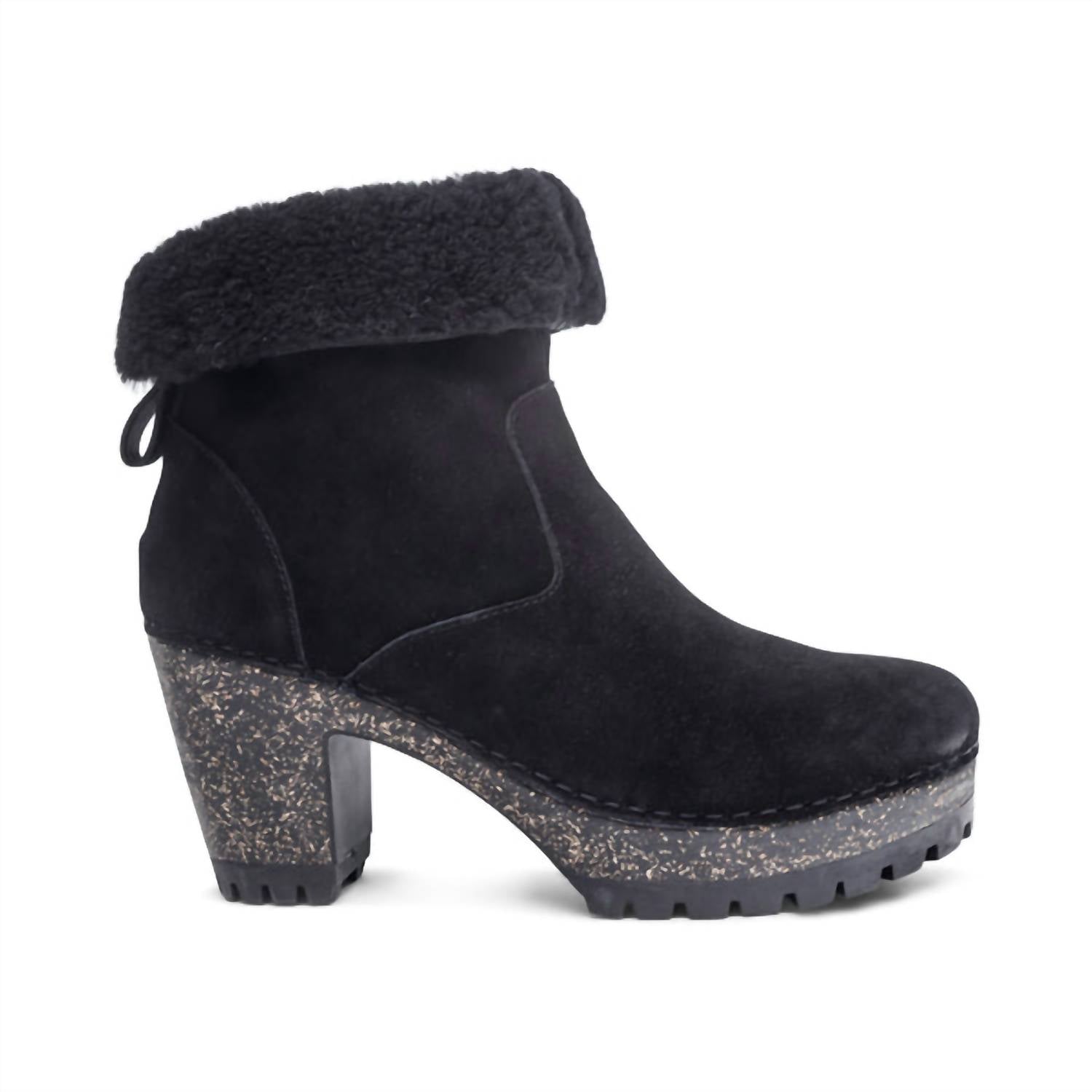 Aetrex - Women's Scarlett Fuzzy Boot