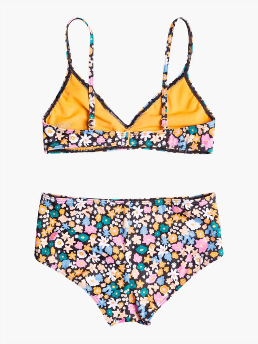 Girl's 7-16 Active Joy Triangle Two Piece Bikini Set