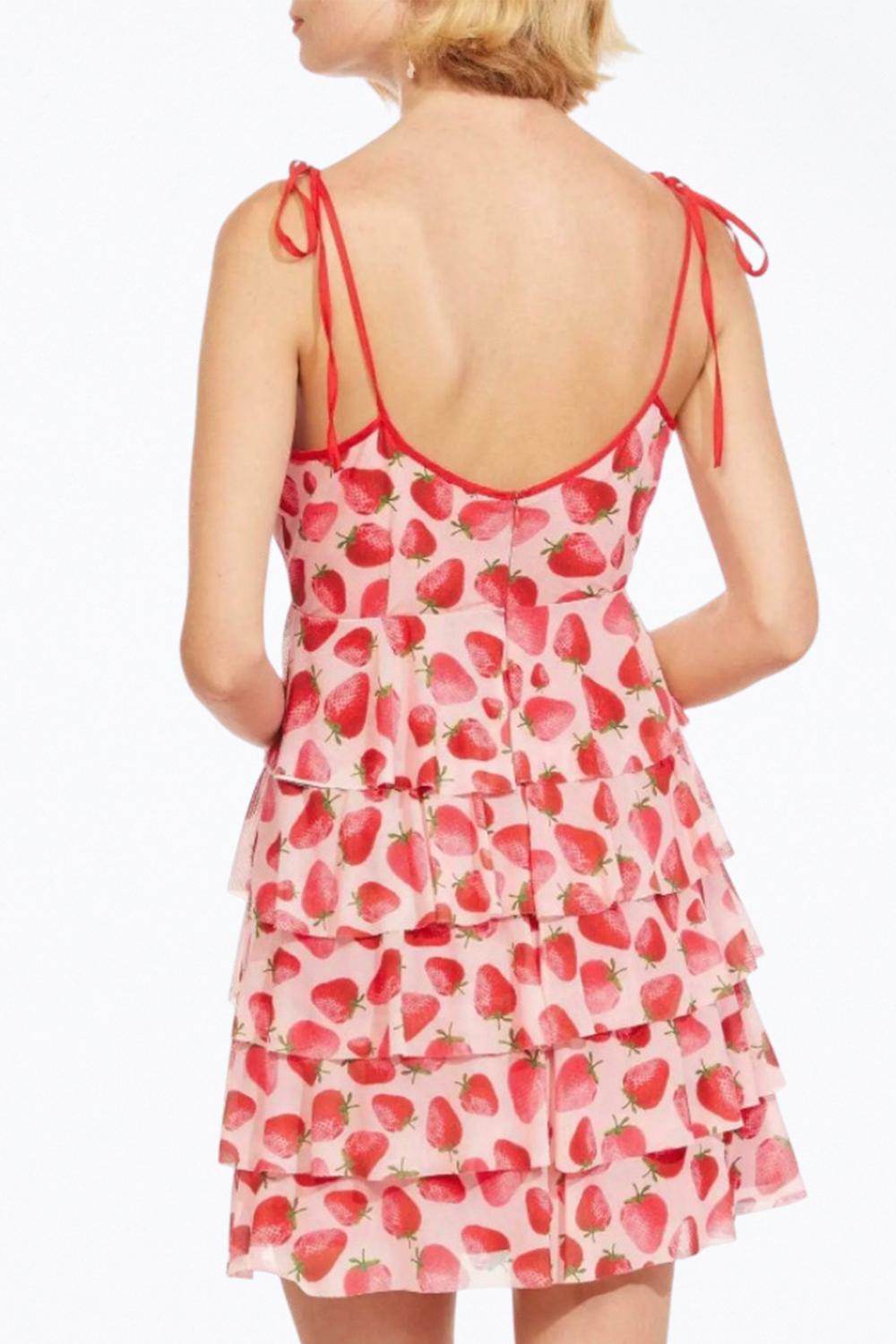 RADA TIERED MESH MINI DRESS