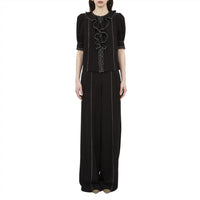Ulla Johnson Women's Delvine Pant in noir - women's pants - view 4