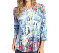 Jess & Jane - Round Hem Top
