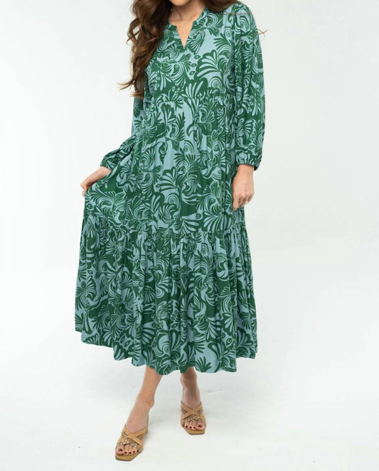 Briton Court - Long Sleeve Jenny Maxi Dress