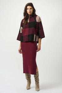 Joseph Ribkoff - Safa Sweater Knit Midi Skirt