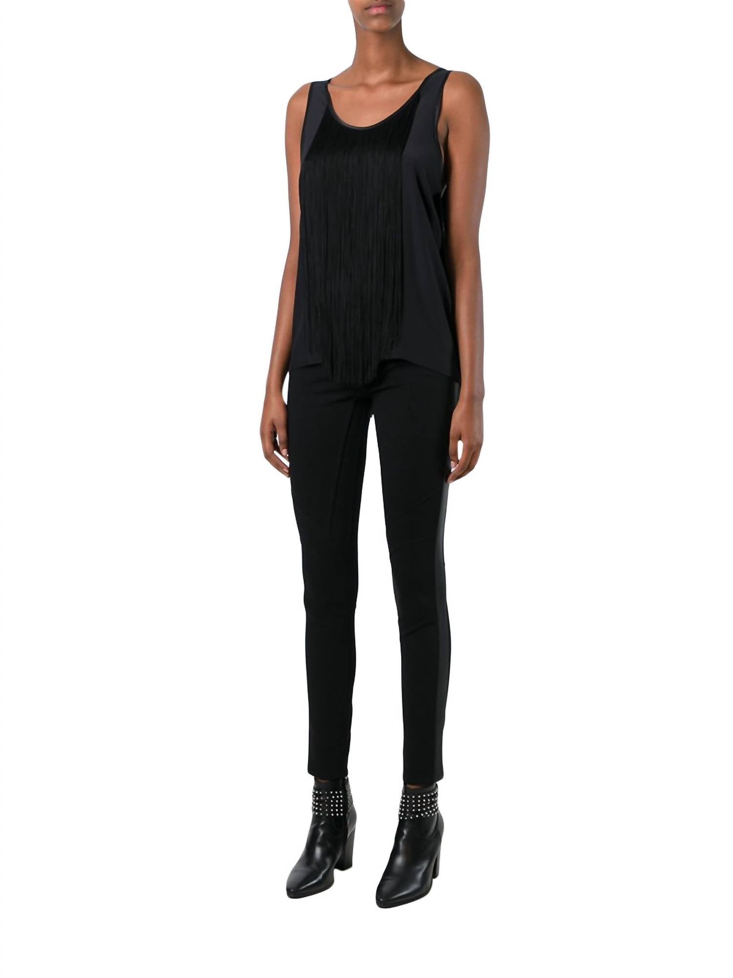 Silk Fringe Top