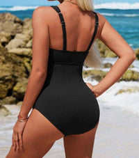 Charmo - Jordan Criss-cross Cutout One Piece Swimsuit