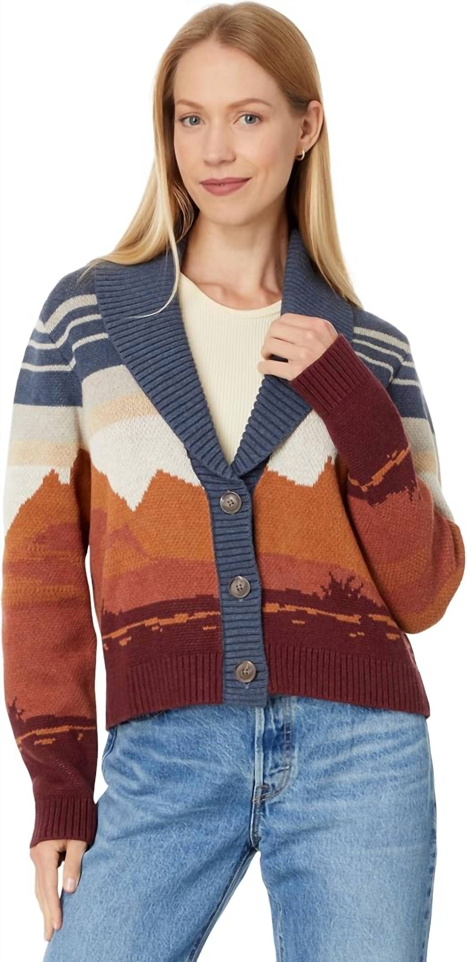 Pendleton - Western Scenic Cardigan