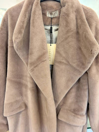 Jayley - Women's Faux Fur Long Sleeve Coat
