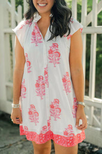 VICTORIA DUNN Lucia Mini Dress in honeysuckle - women's dress