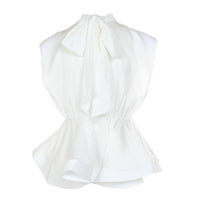 Beulahstyle - Flared Hem Sleeveless Top