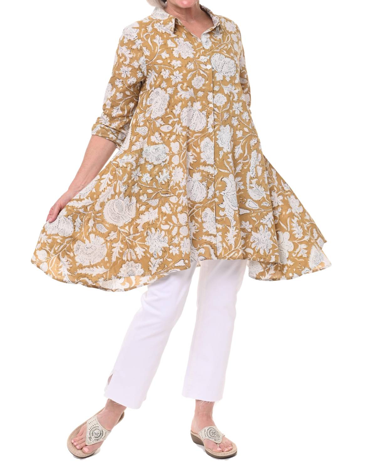 Tulip Clothing - Demi Button Down Top