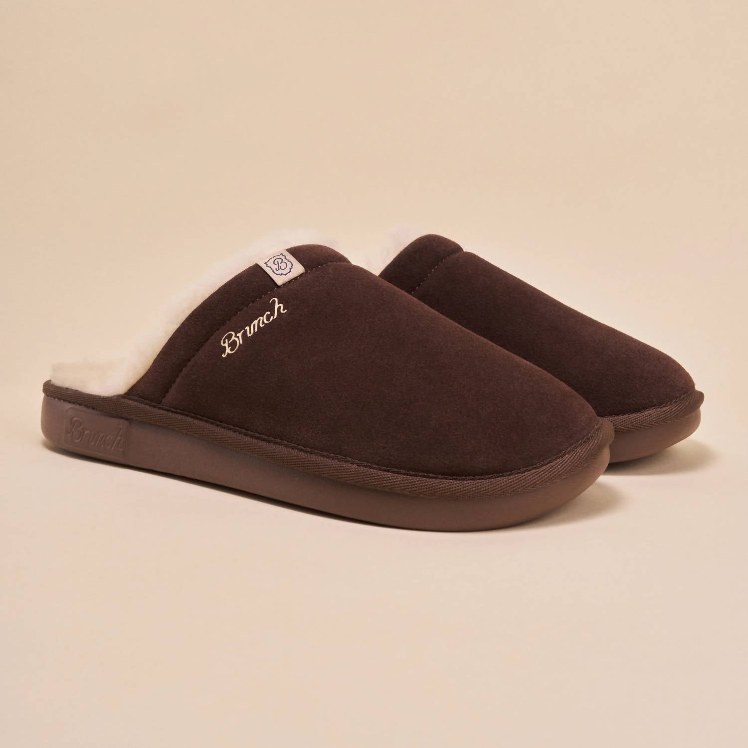 Brunch - Women's Essential Suede Shearling Slippers