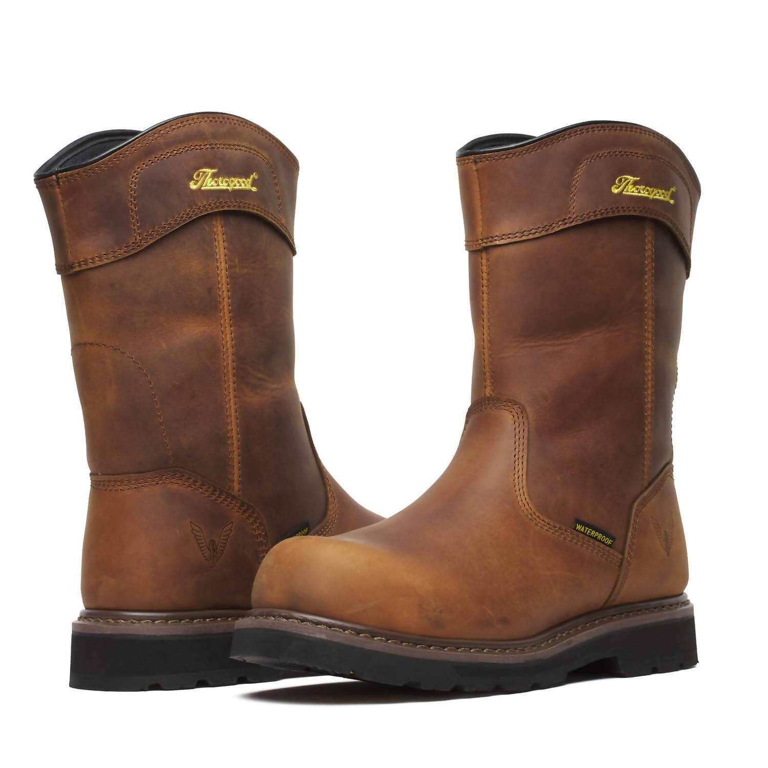 Thorogood - Men's Jobsite Series Crazy Horse Waterproof Safety Toe Boot - Medium