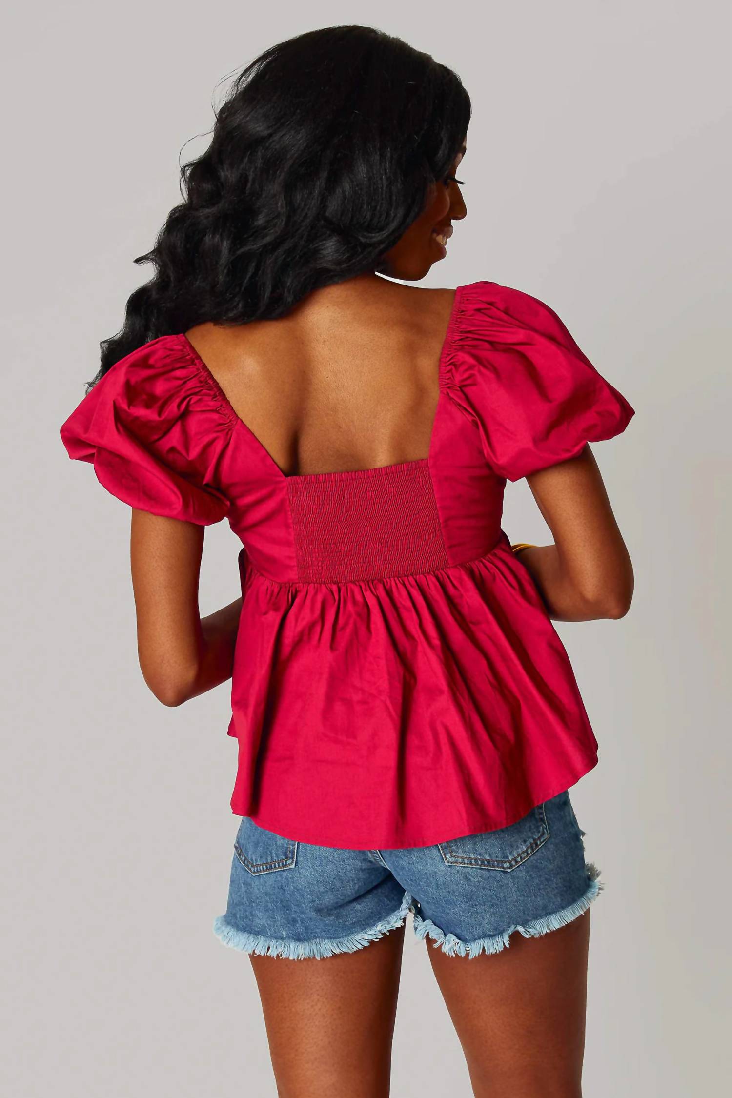 Buddylove - Houston Puff Sleeve Top