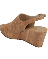 Vaneli - Women's Lansa Cork Wedge Sandals