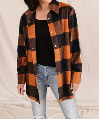 Ampersand Ave - Frankie Plaid Shacket