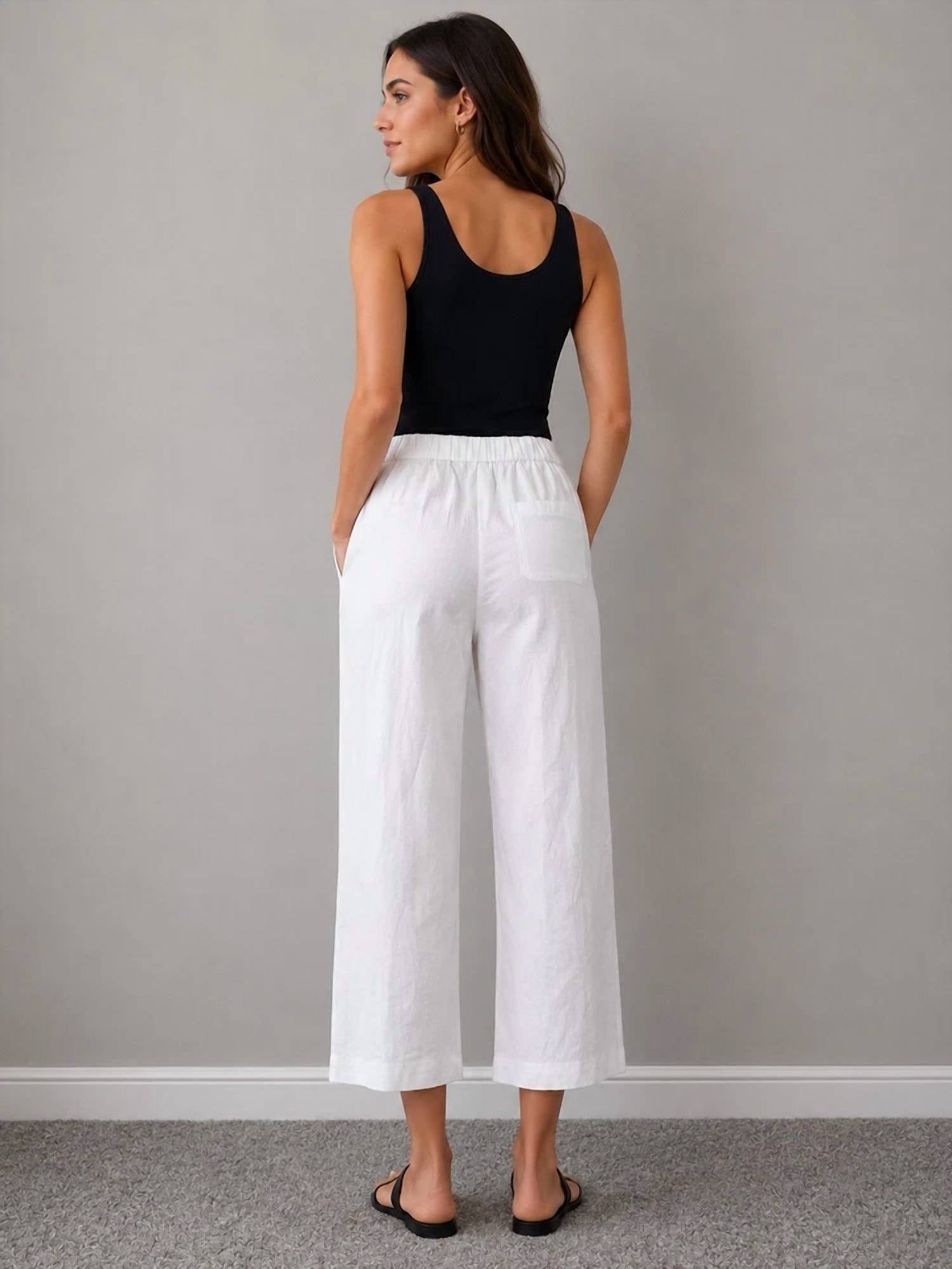 Theory - WIDE PULL ON PANTS