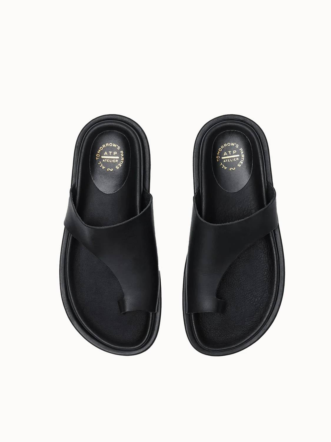 Atp Atelier - Women's Rosanna Leather Comfy Sandals