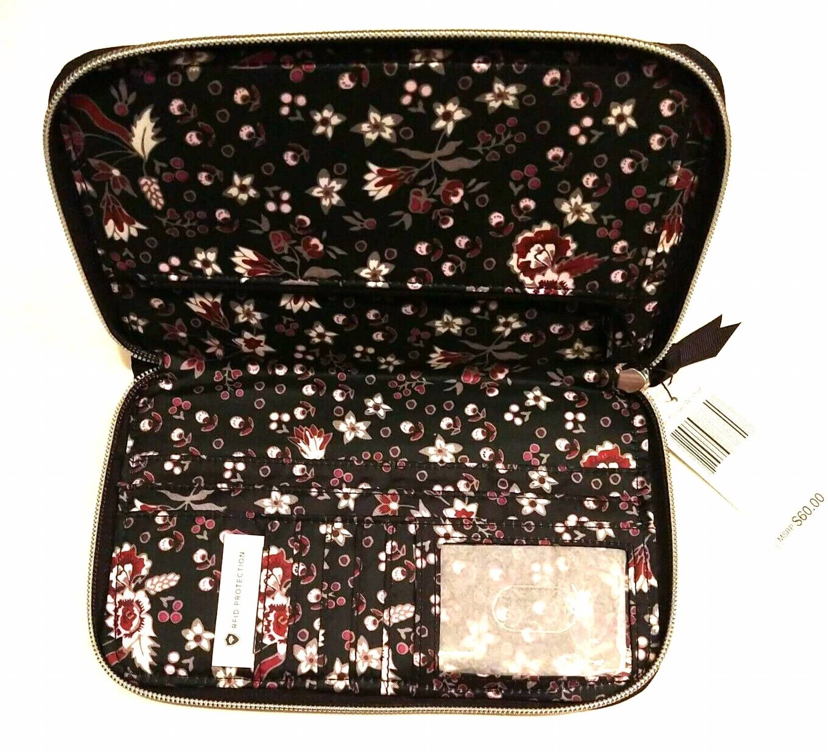 Vera Bradley - Women's Rfid On The Go Wristlet Wallet