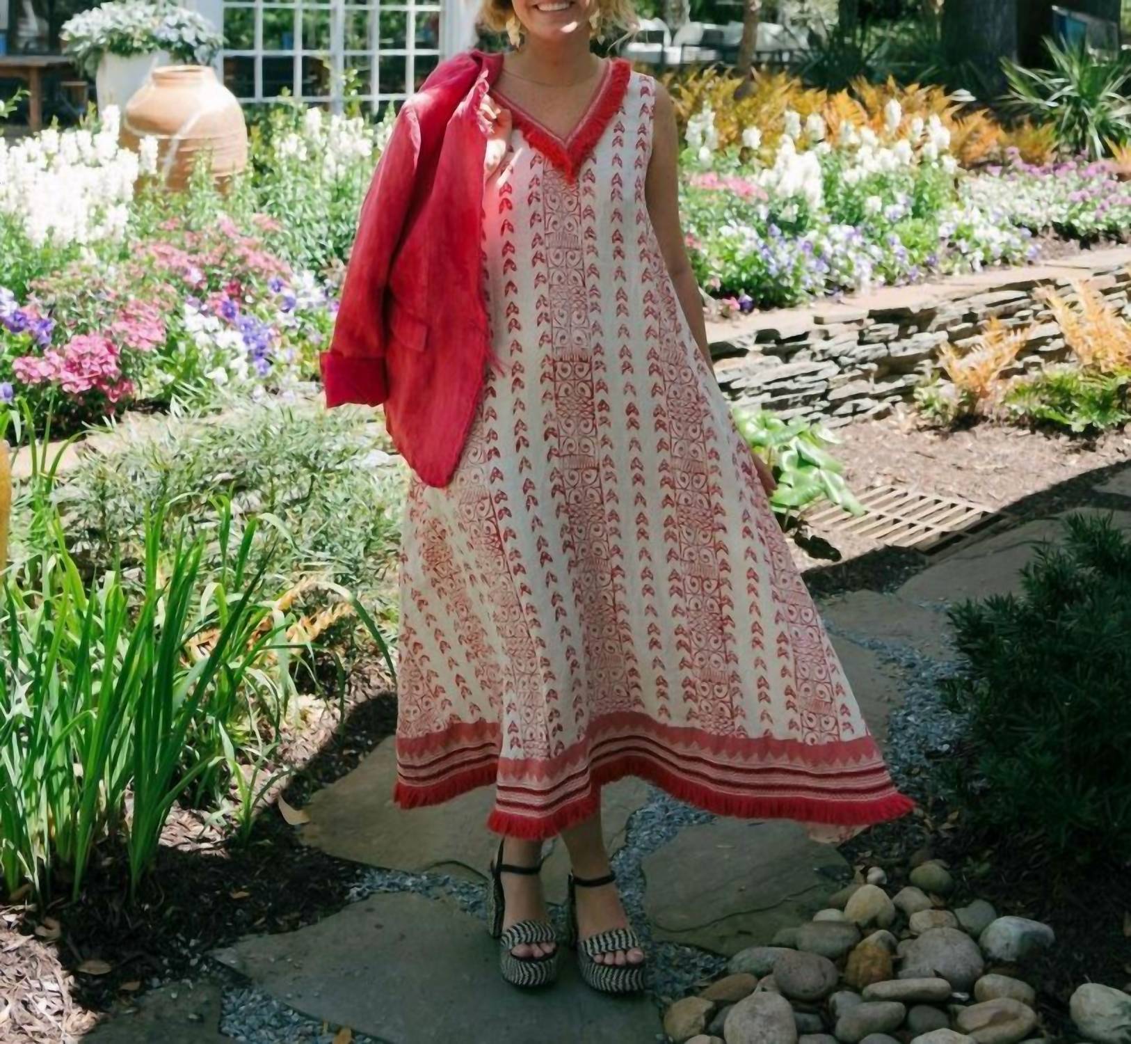 Alamwar - Cairo Zambia Print Dress