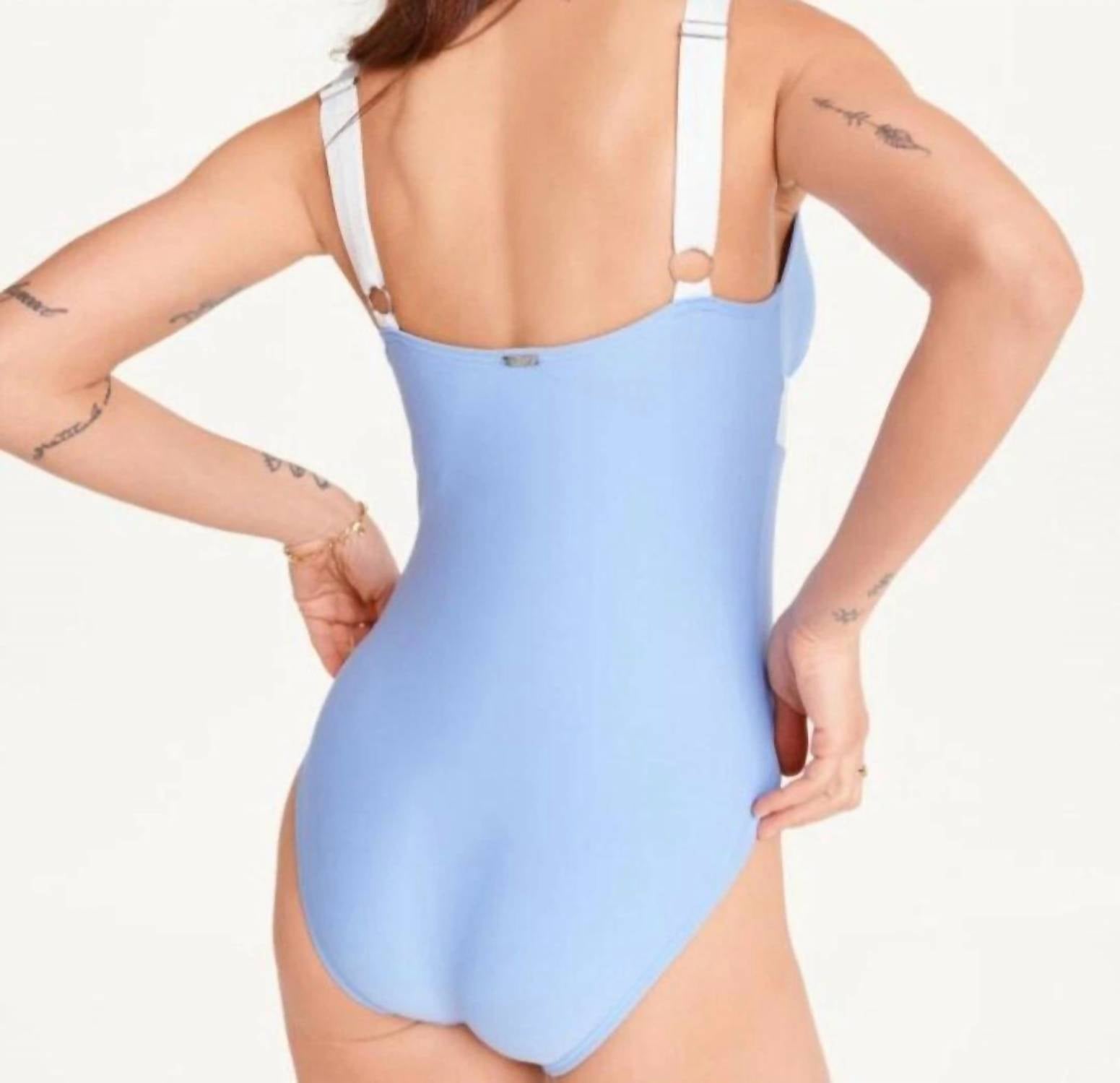 Dkny - Color Block One-piece Swimsuit