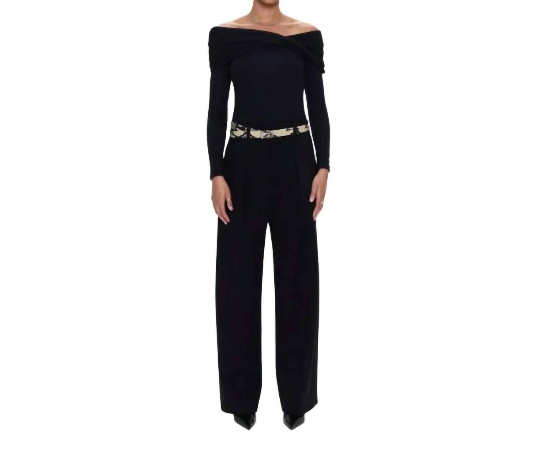 Pistola - Eden Pleated Ponte Trouser