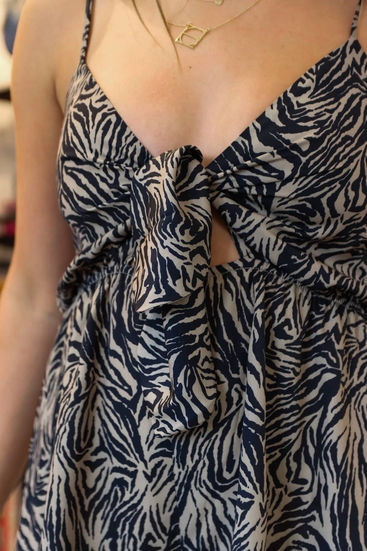 Needii - Animal Print Romper