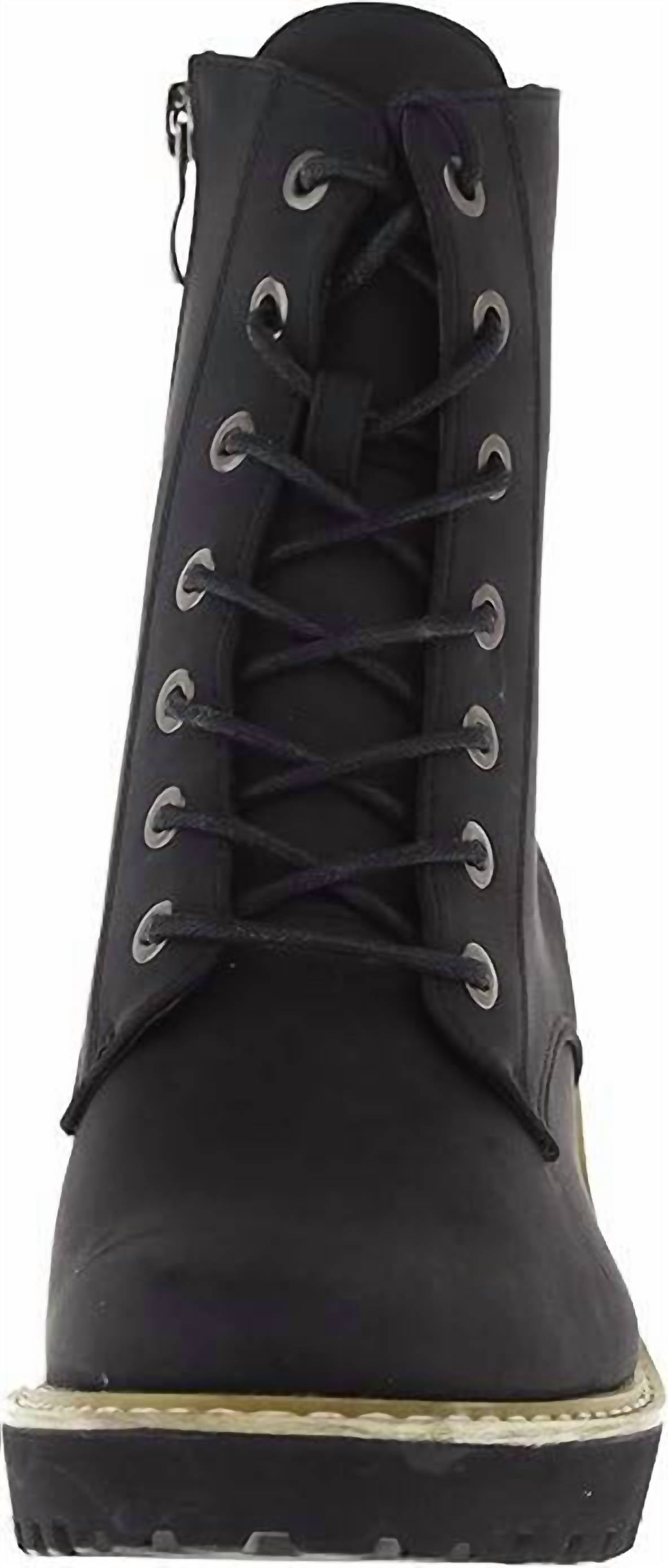 Hey Girl by Corkys Women's Ghosted Lace Up Boots in black - women's shoe - view 4