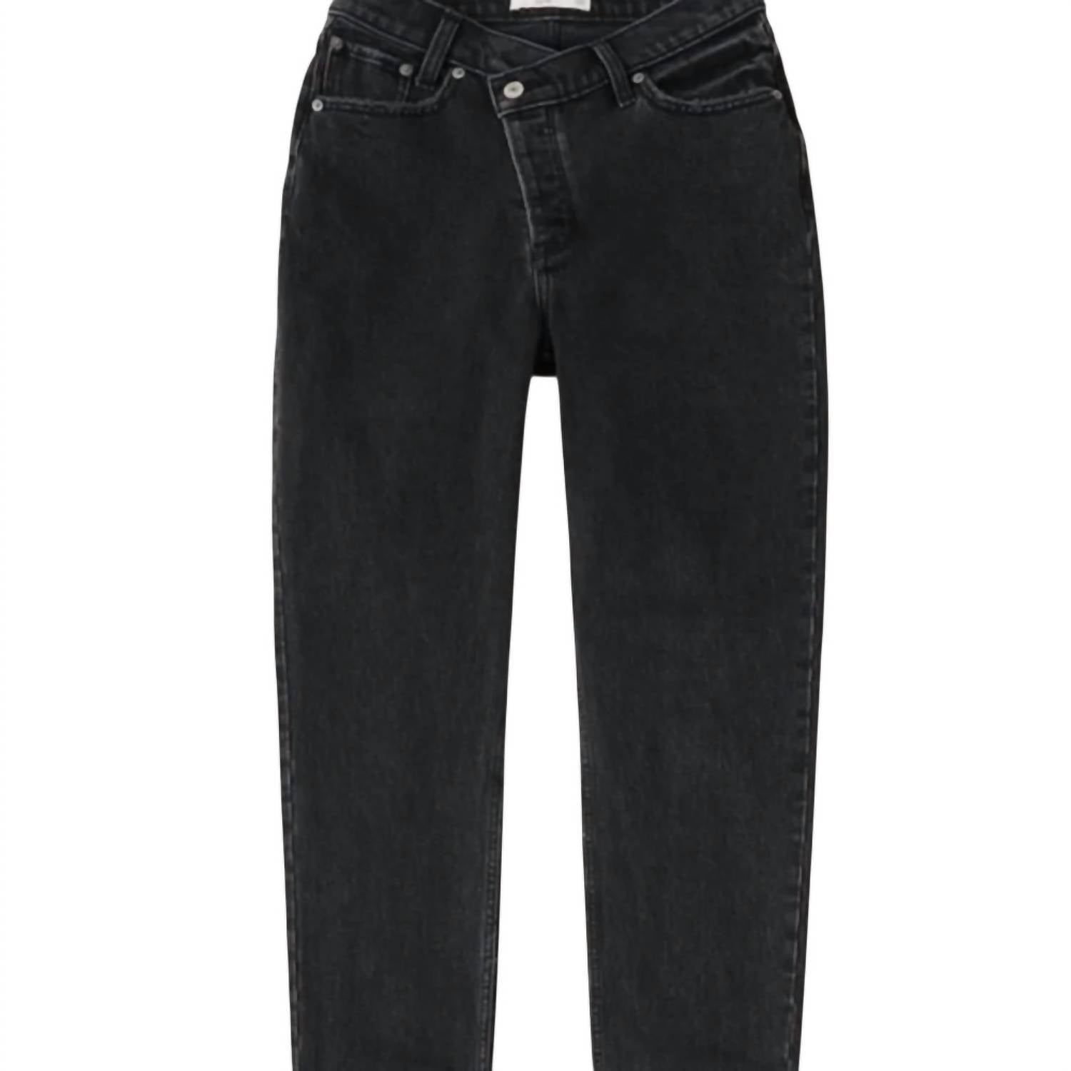 Abercrombie & Fitch - Women's High Rise Dad Jeans