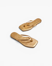 Tkees - Women's Square Toe Lily Flip Flop Sandal