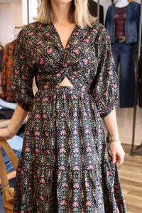 Meet Me In Santorini - Garden Maxi Dress